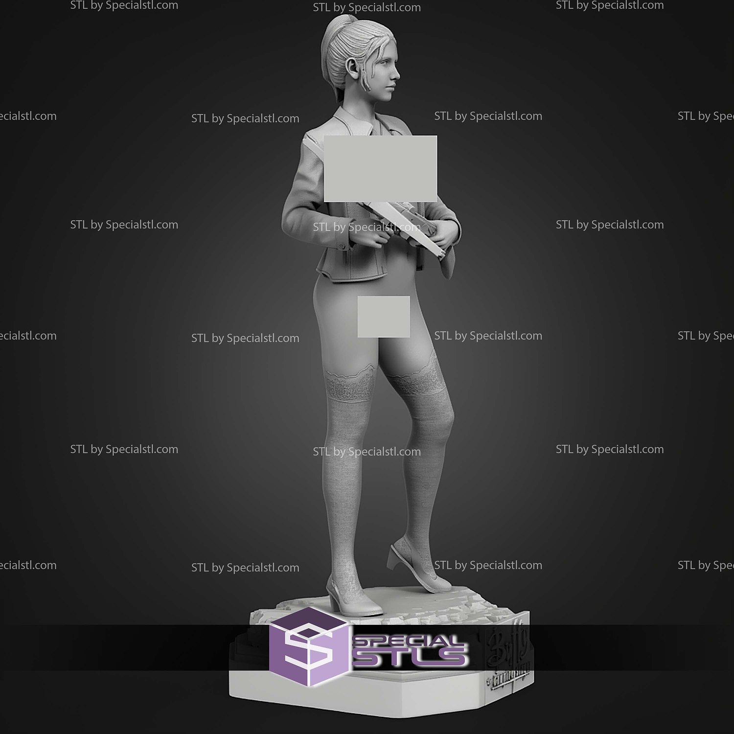 Buffy The Vampire Slayer Alternative STL Files 3D Model — view 7