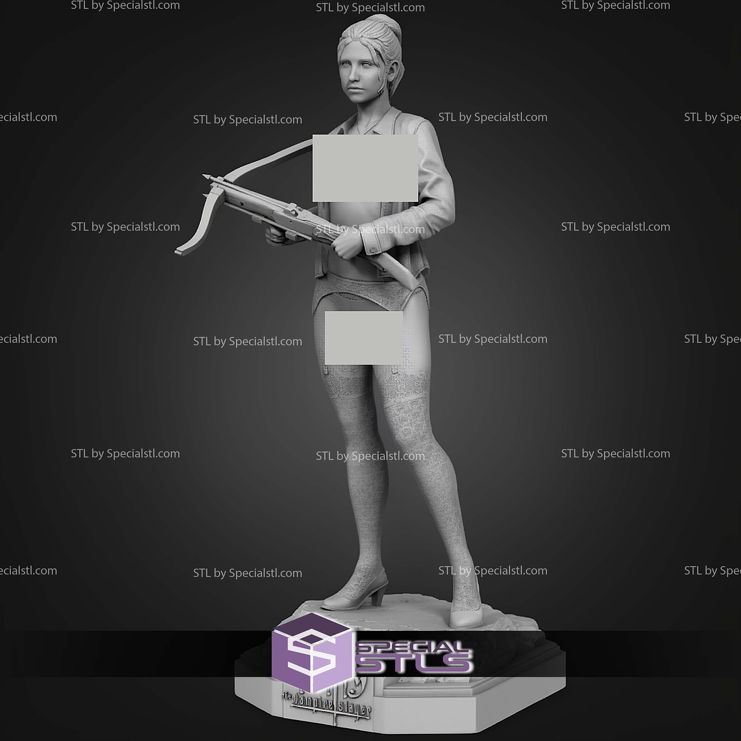 Buffy The Vampire Slayer Alternative STL Files 3D Model — view 8