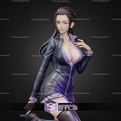 Nico Robin Black Suit STL Files 3D Model