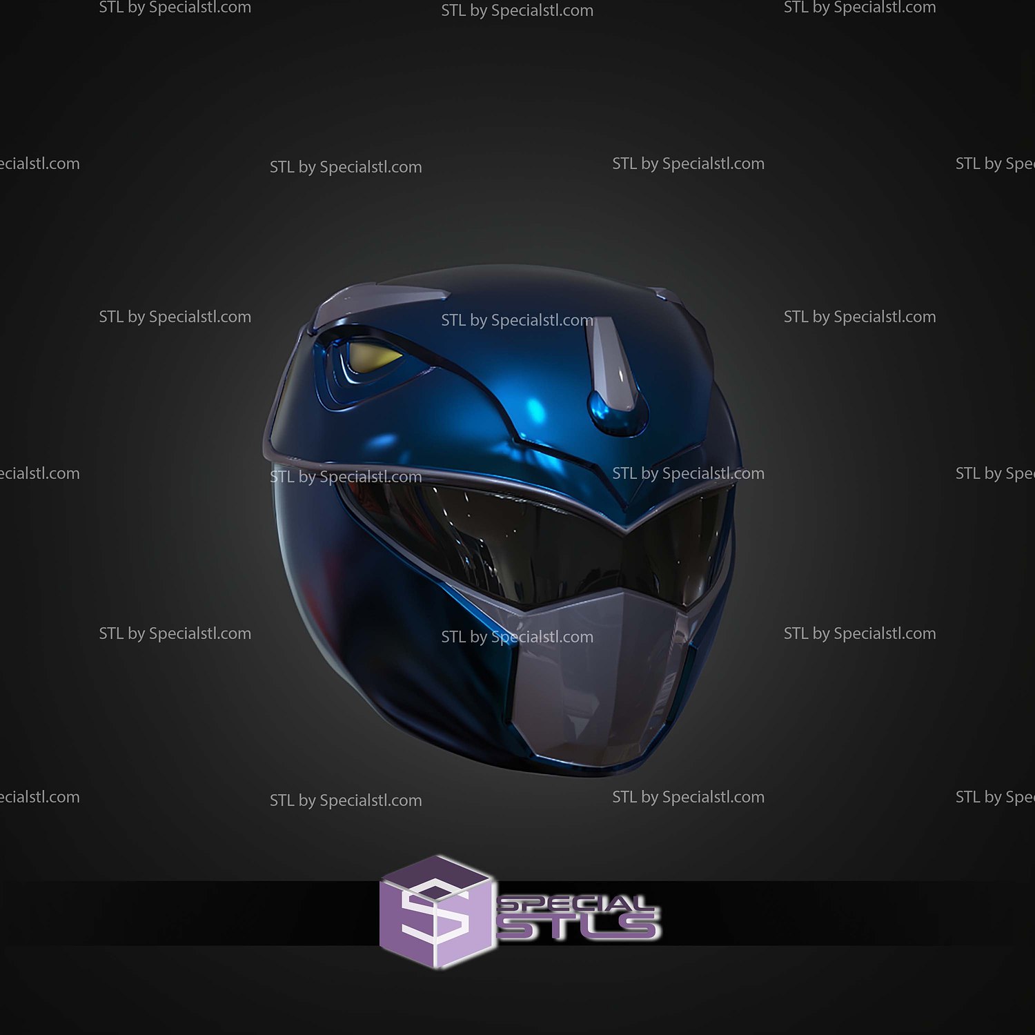 Cosplay STL Files Turtle Blue Ranger 3D Model — view 5