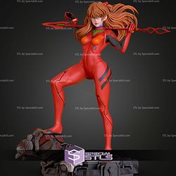 Asuka Langley Soryu 220mm STL Files 3D Model