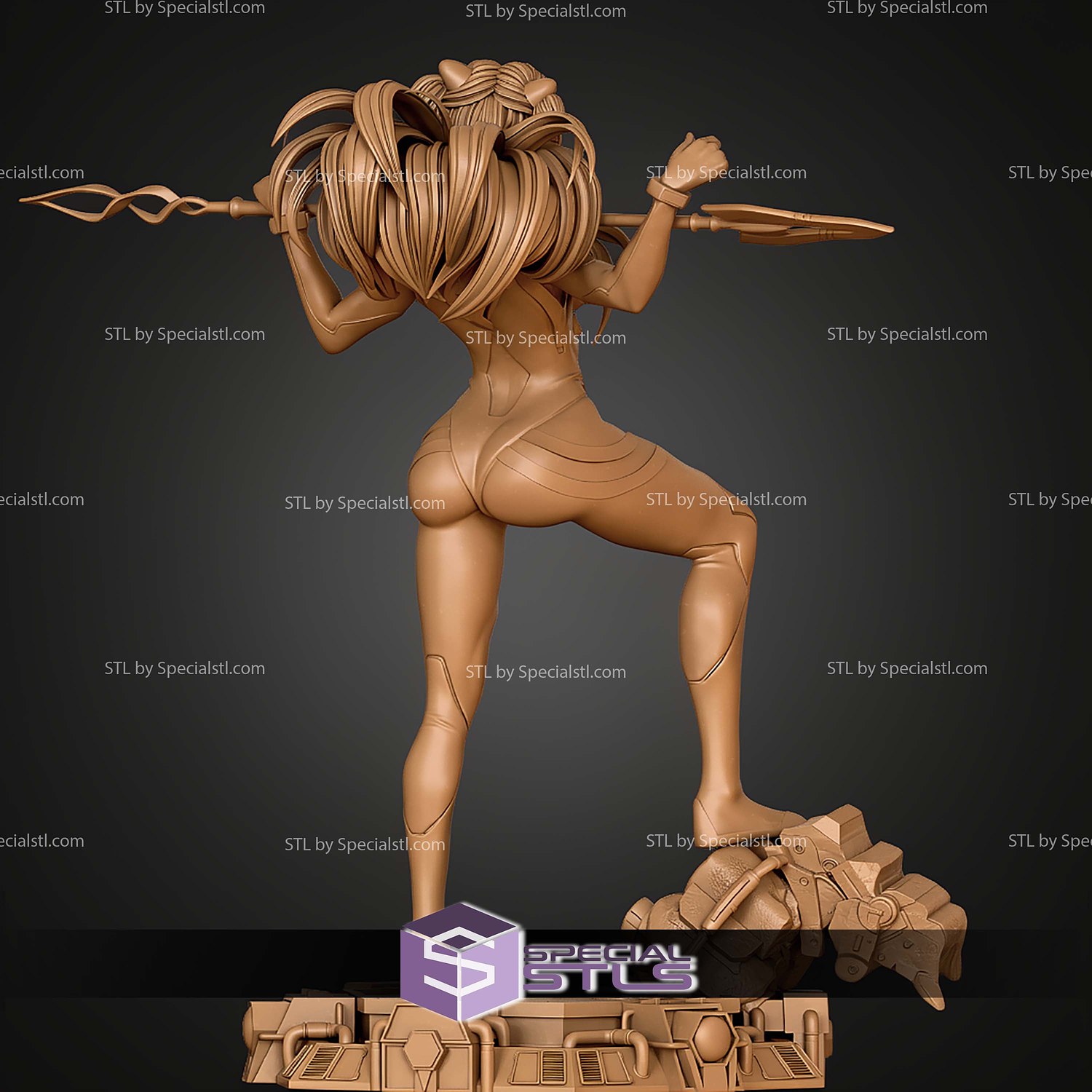 Asuka Langley Soryu 220mm STL Files 3D Model — view 7