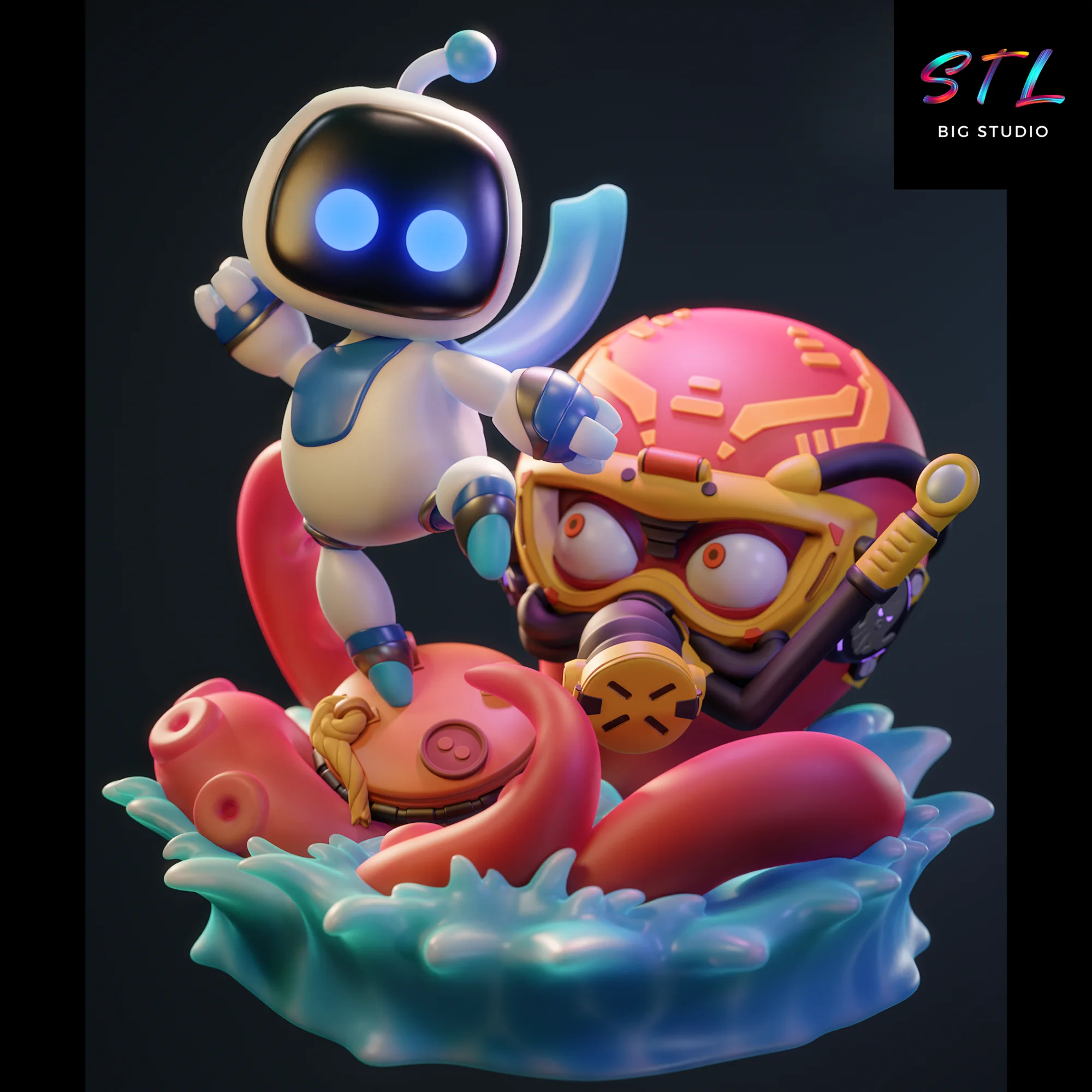 Reptile STL | Mortal Kombat | 3D Printing Figure Model — view 6