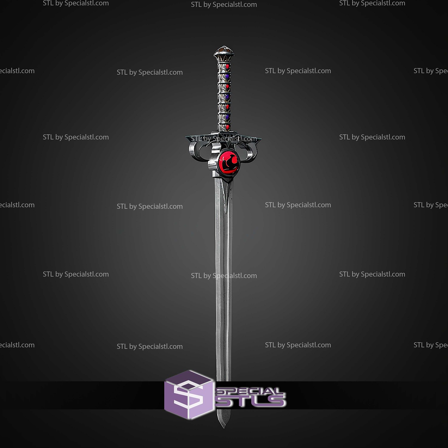 Cosplay STL Files Thundercats Sword 1985 3D Model — view 2