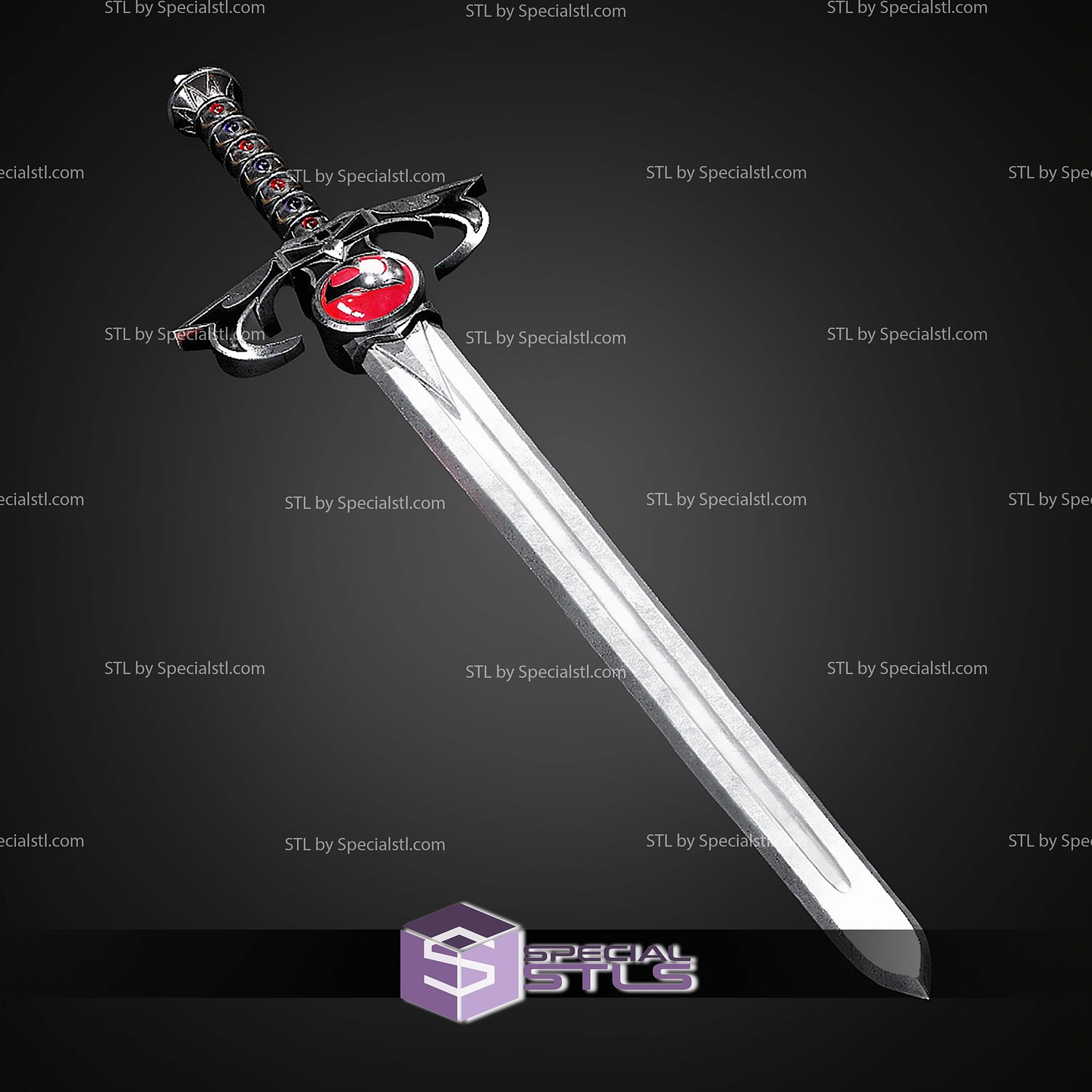 Cosplay STL Files Thundercats Sword 1985 3D Model — view 5