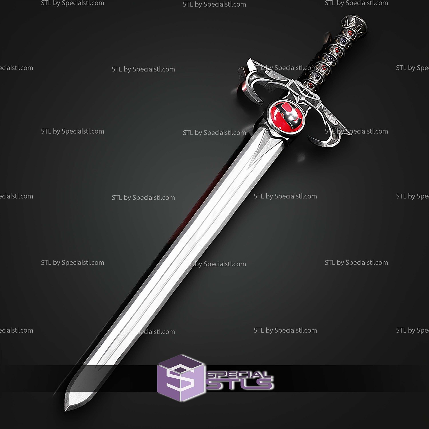 Cosplay STL Files Thundercats Sword 1985 3D Model — view 6