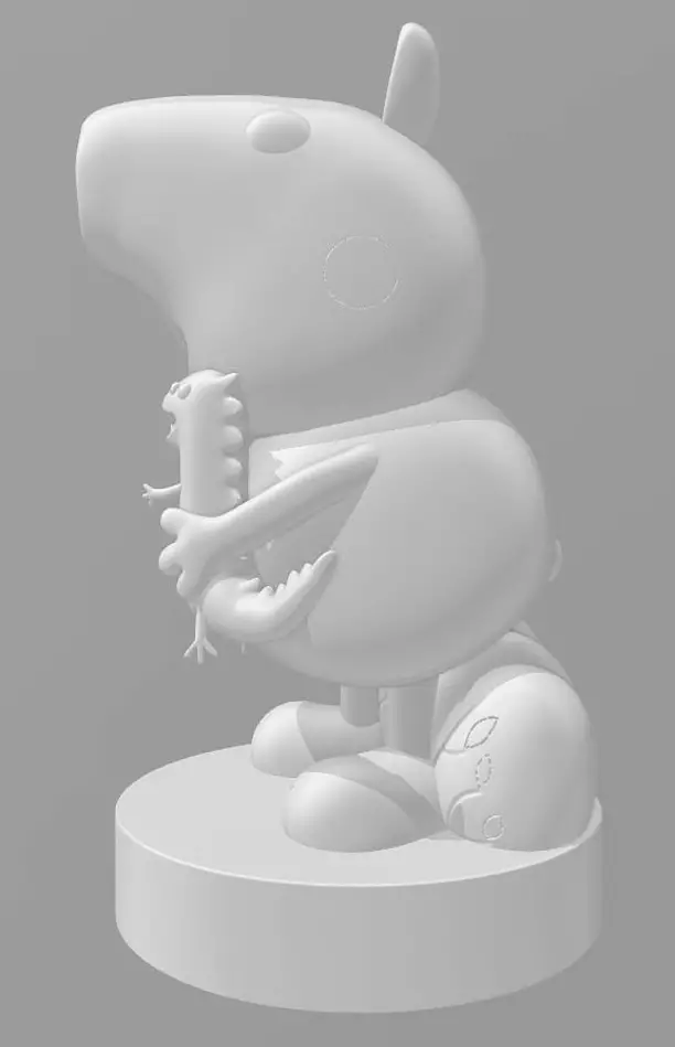 Peppa Pig - GEORGE PIG - 3d Print File STL Model