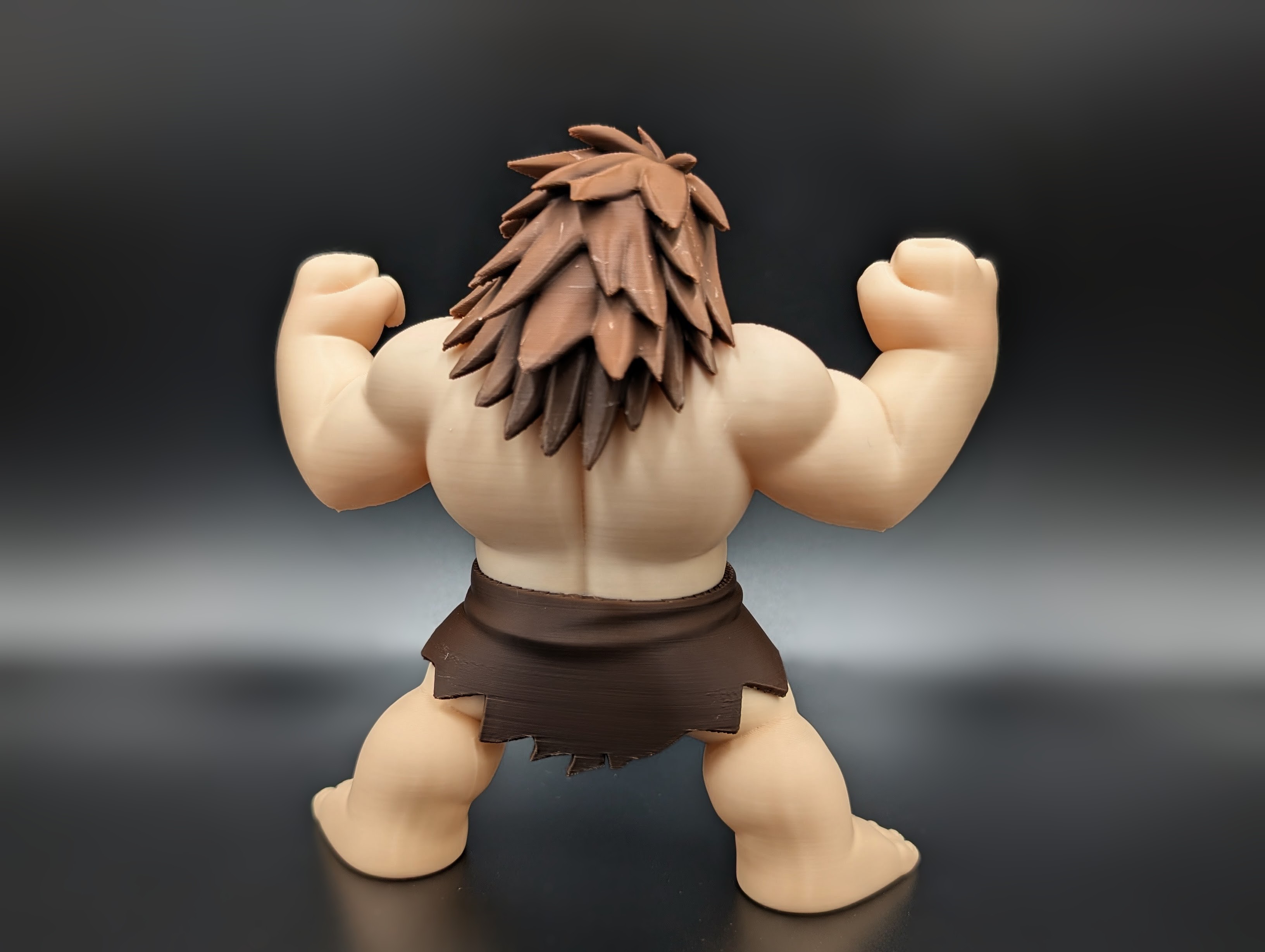Krag the Caveman - Multicolor Print 3D 3MF Model — view 3
