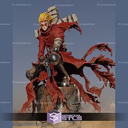 Vash the Stampede Cross 3D Printer Files STL Model