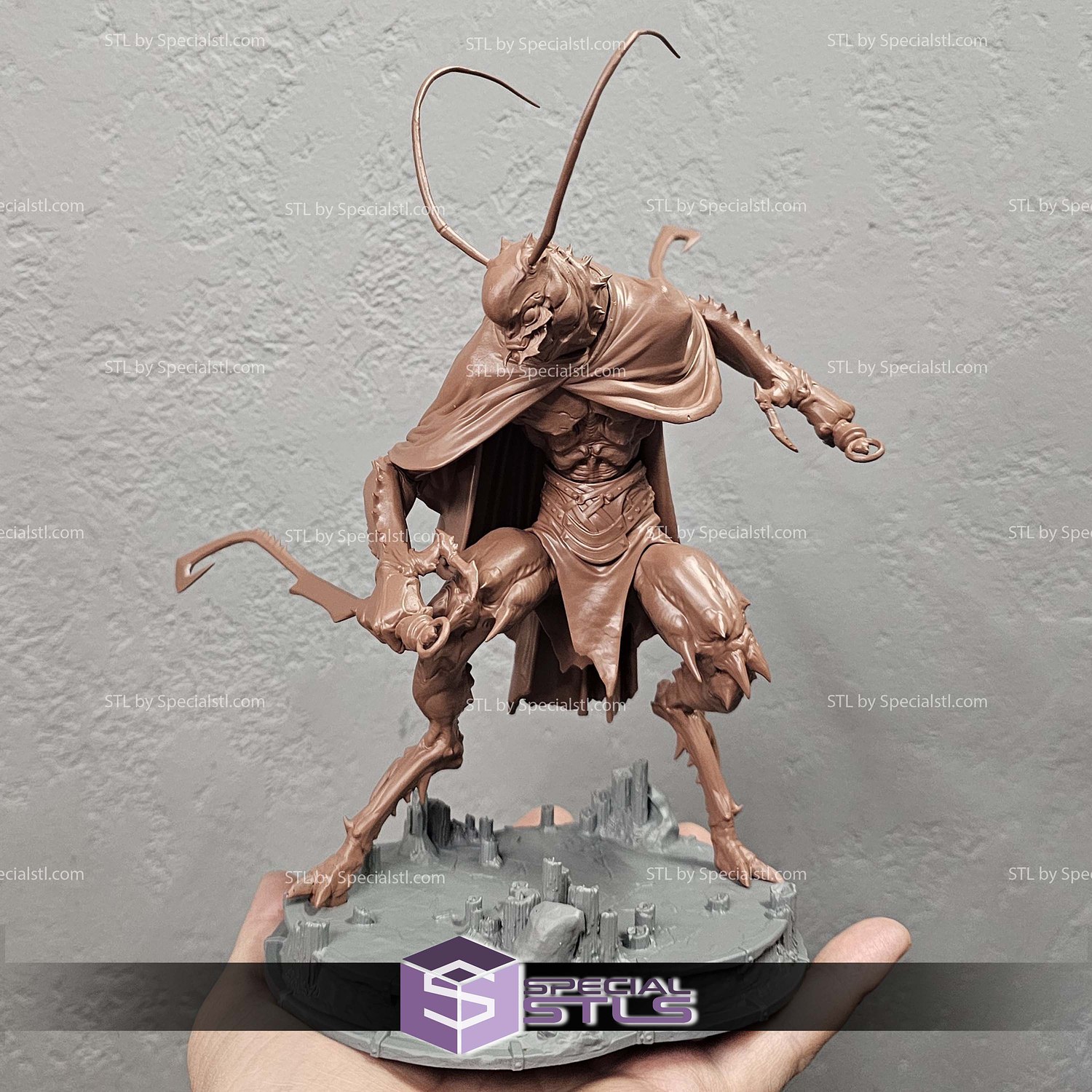 Grasshopper Guai Black Myth Wukong STL Files 3D Model — view 2