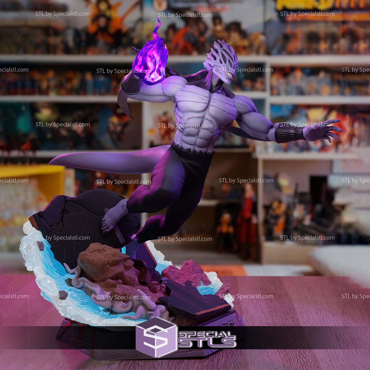 Mahito Demon Form Jujutsu Kaisen 3D Print Files STL Model — view 2