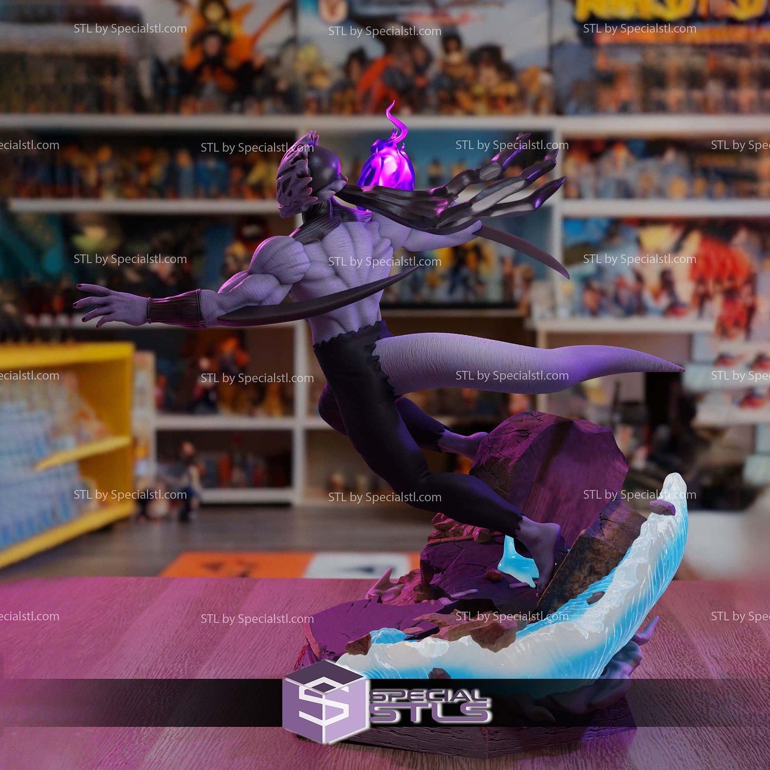 Mahito Demon Form Jujutsu Kaisen 3D Print Files STL Model — view 3