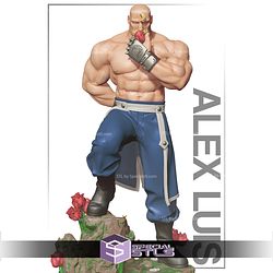 Alex Luis Armstrong Fullmetal Alchemist 3D Printer Files STL Model