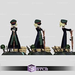 The Saga of Tanya the Evil Youjo Senki 3D Print Files STL Model