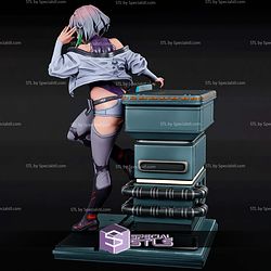 Lucy Control Panel Cyberpunk Edgerunners STL Files 3D Model