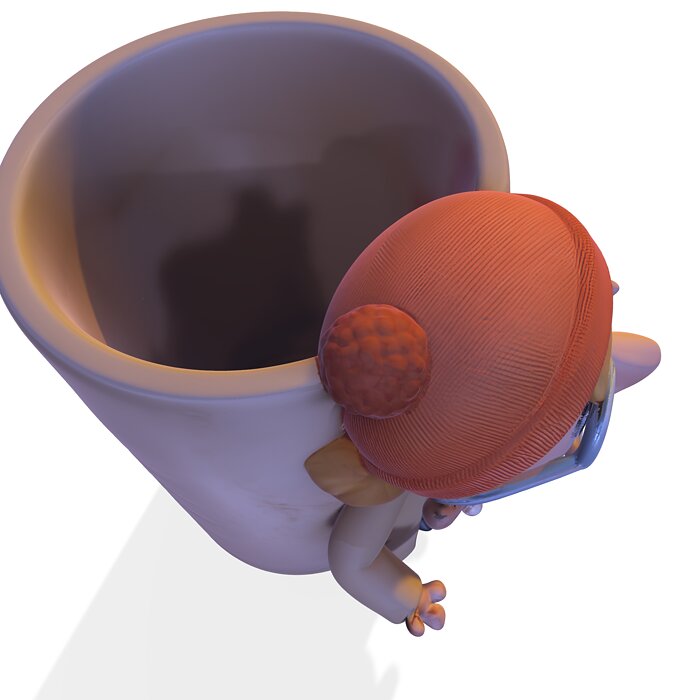 Stylized Character Mug PBR 3D PNG Model — view 5
