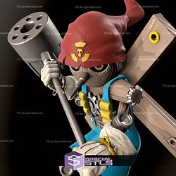 Puppetmon Digimon Darkmaster 3D Printer Files STL Model