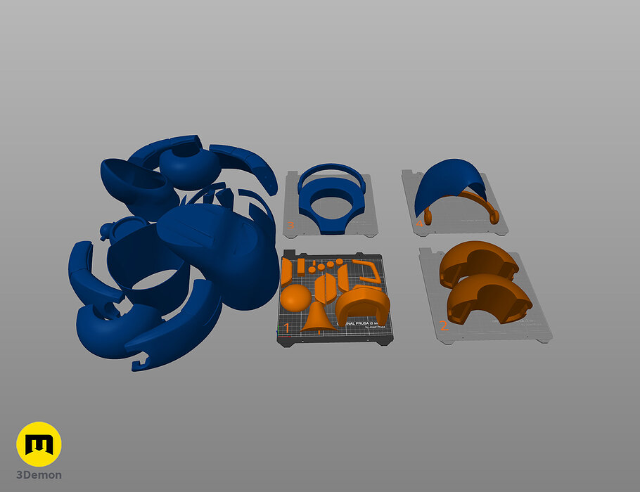 Ochako Uraraka Cosplay Armor 3D OBJ Model — view 5