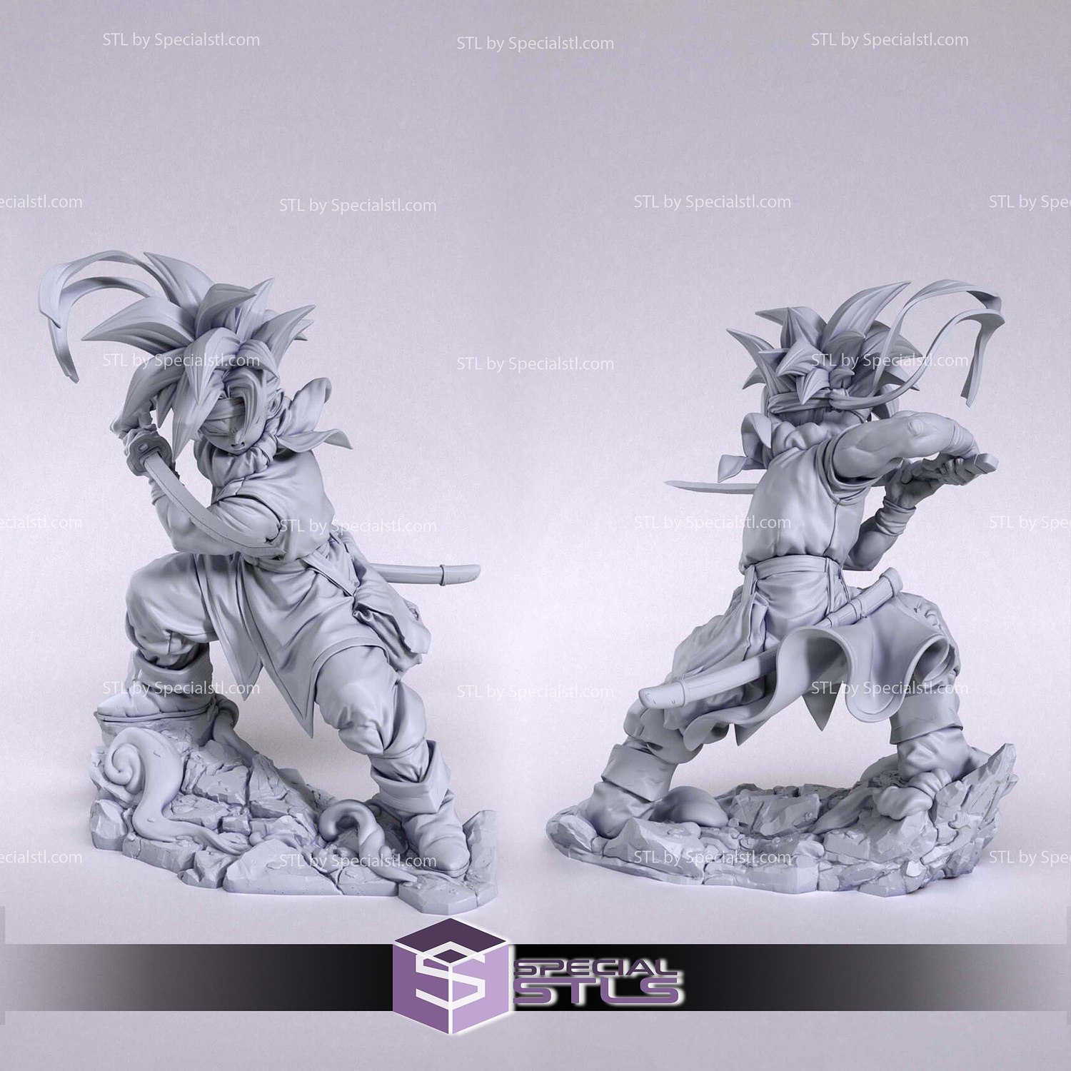 Crono V2 Chrono Trigger STL Files 3D Model — view 2