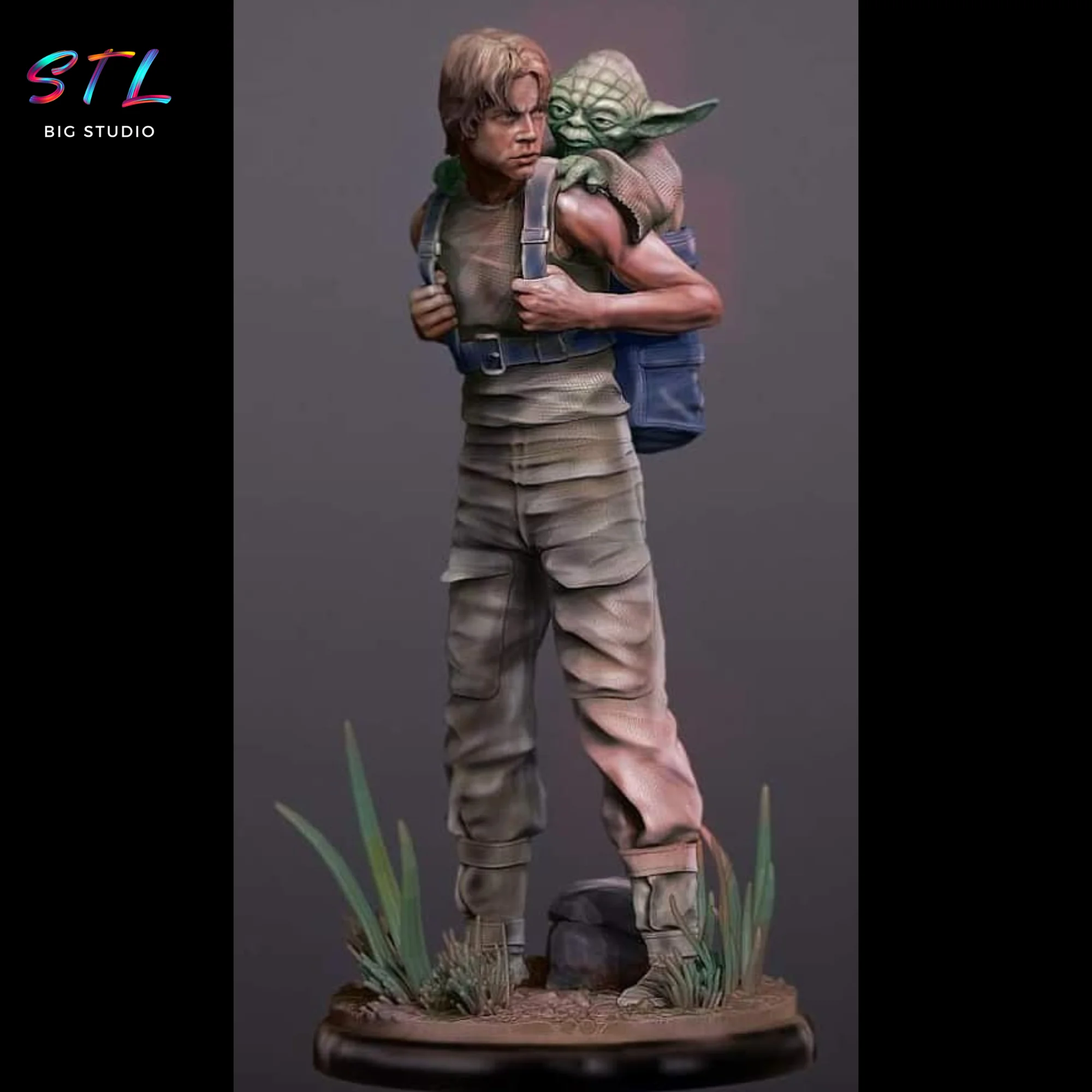Aayla Secura STL | Star Wars | 3D Printable Figure Model — view 6