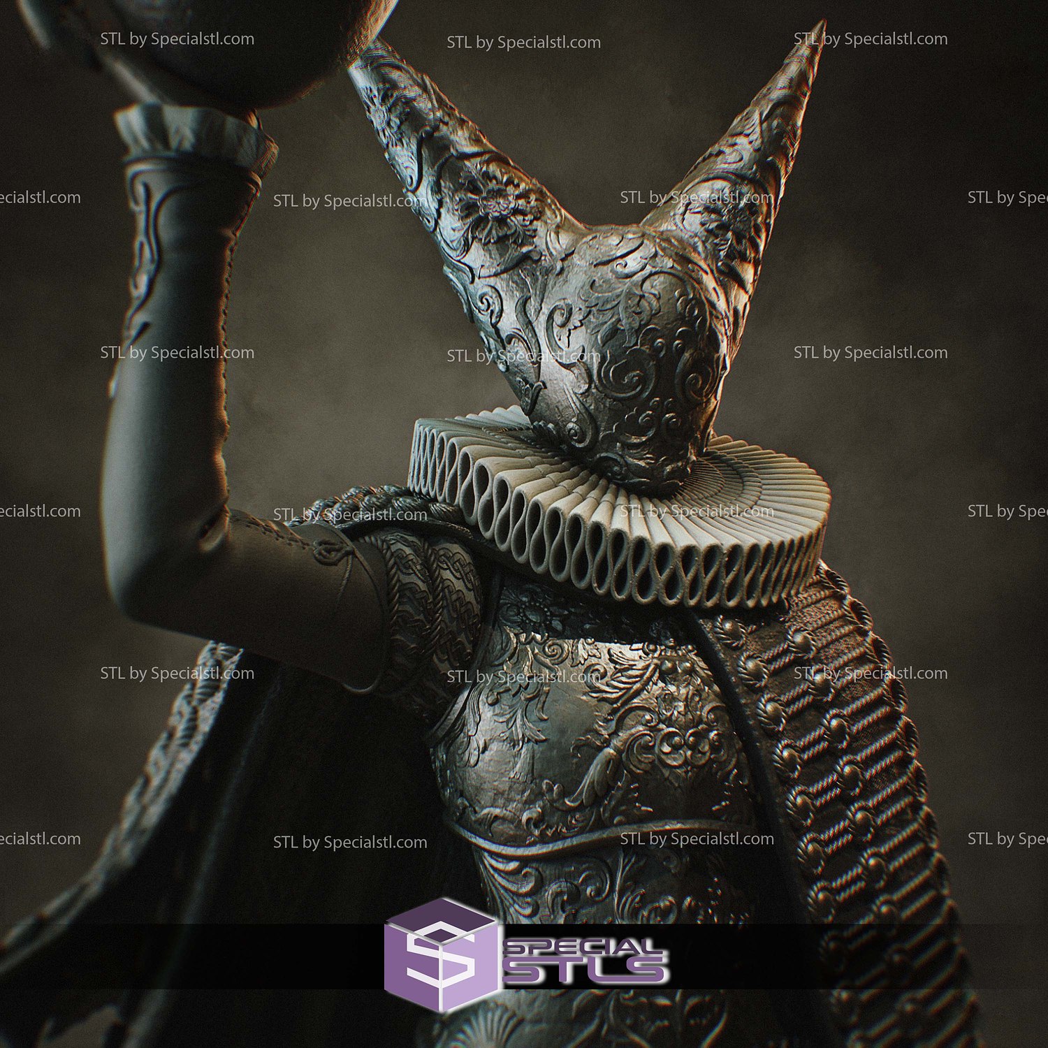 Artillery Witch Trench Crusade 3D Printer Files STL Model — view 2