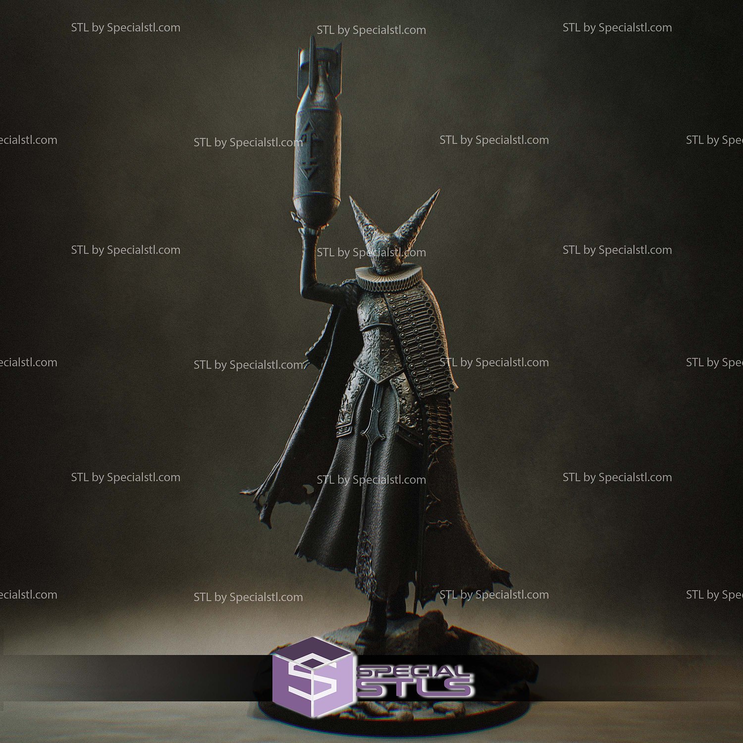 Artillery Witch Trench Crusade 3D Printer Files STL Model — view 4