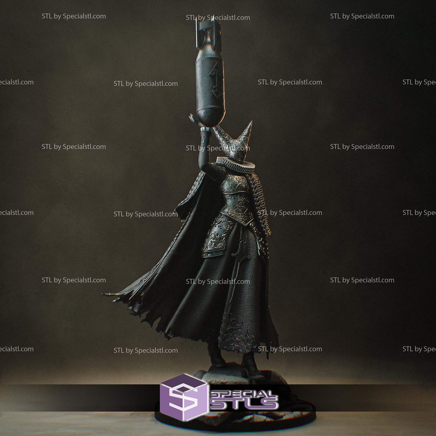 Artillery Witch Trench Crusade 3D Printer Files STL Model — view 5