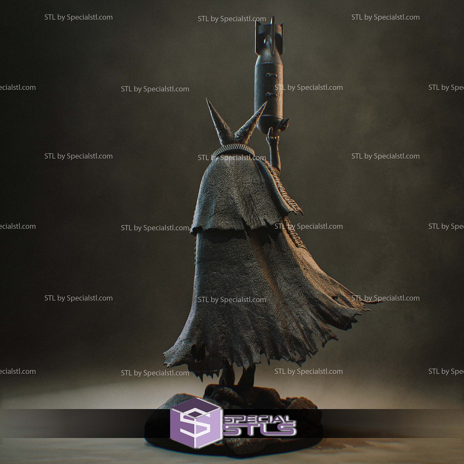 Artillery Witch Trench Crusade 3D Printer Files STL Model — view 6