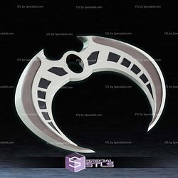 Cosplay STL Files Moon Knight Marvel Rivals Blade 3D Model
