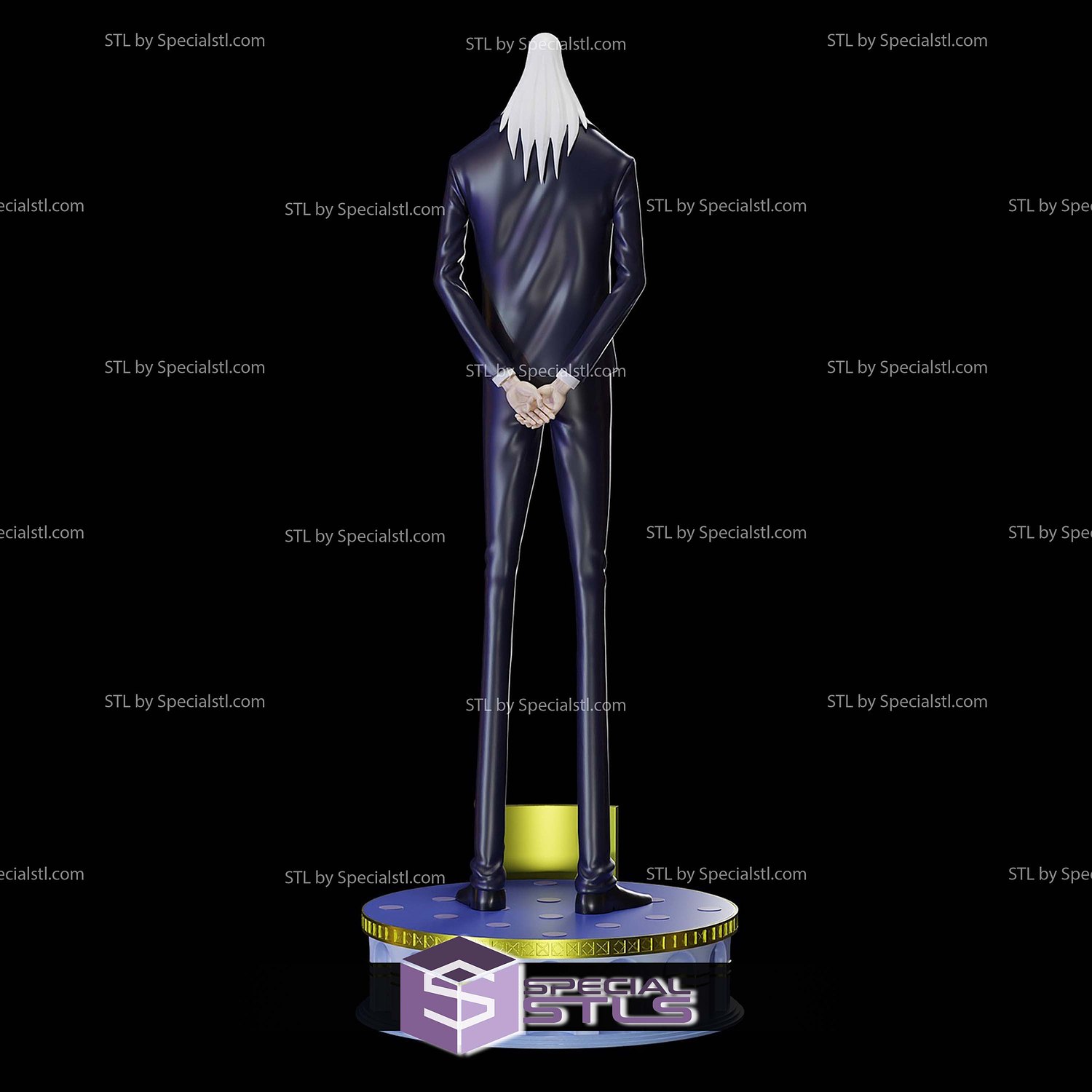 Saint Marcus Mars One Piece STL Files 3D Model — view 4