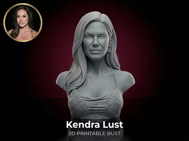 Kendra Lust bust 3D 3DM Model