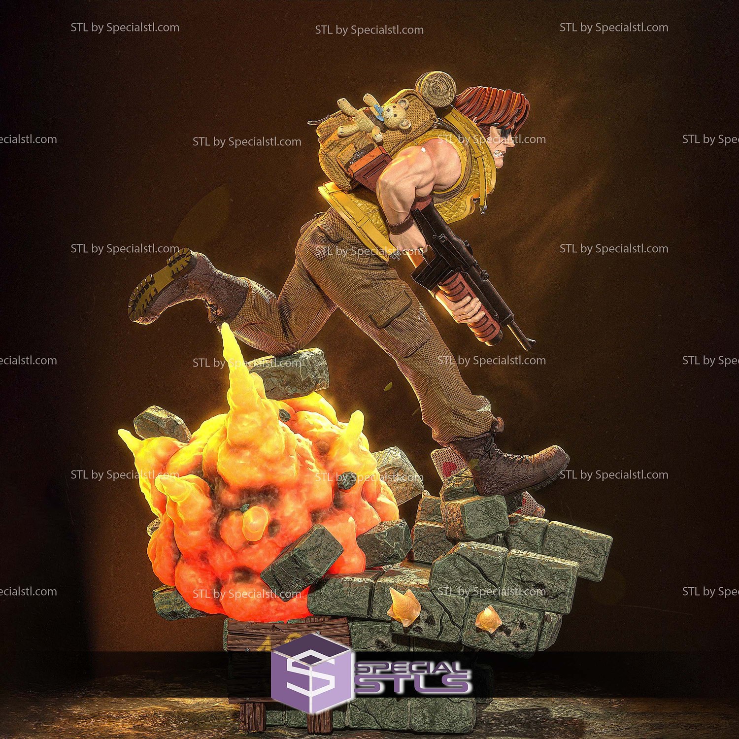 Tarma Roving Metal Slug 3D Printer Files STL Model — view 2