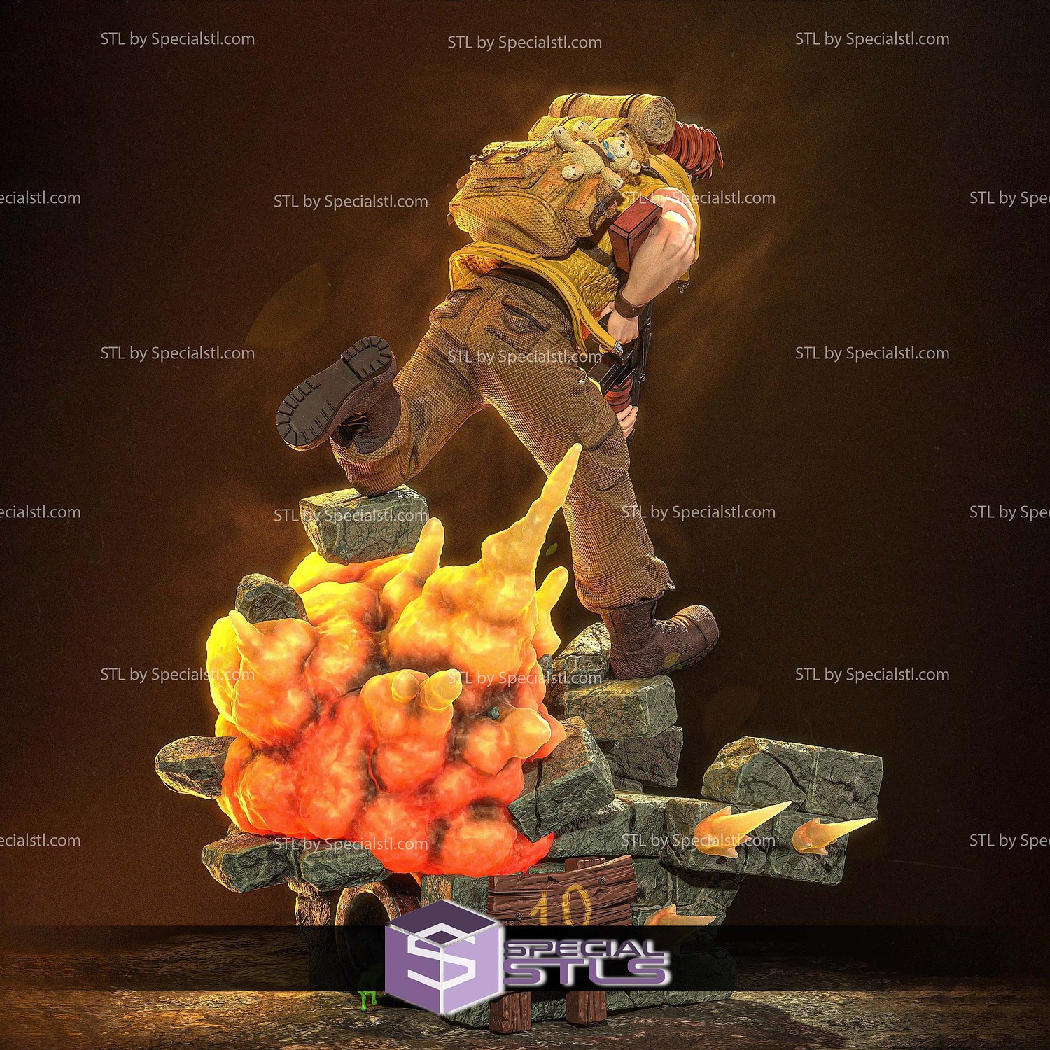 Tarma Roving Metal Slug 3D Printer Files STL Model — view 3