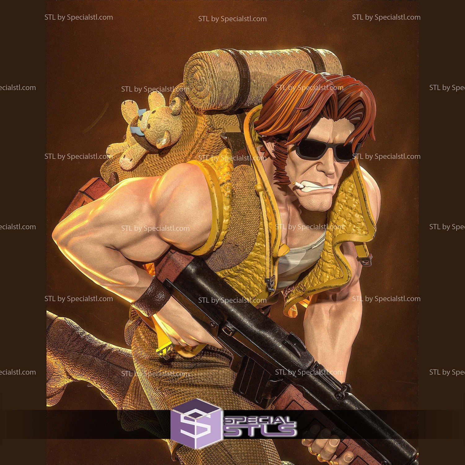 Tarma Roving Metal Slug 3D Printer Files STL Model — view 5