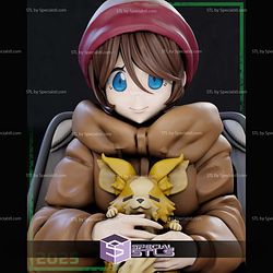 Ena Saito Yuru Camp 3D Printer Files STL Model
