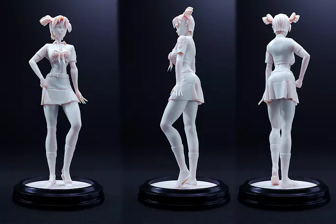 Alisa Endless Summer 3D BLEND Model