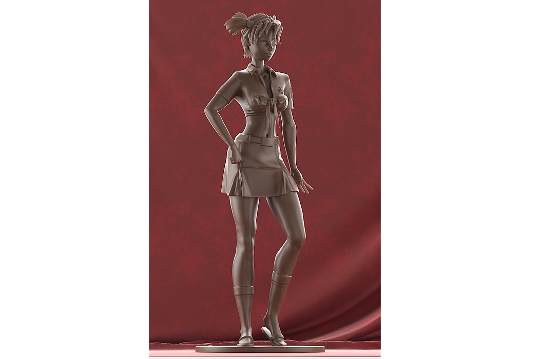 Alisa Endless Summer 3D BLEND Model — view 6