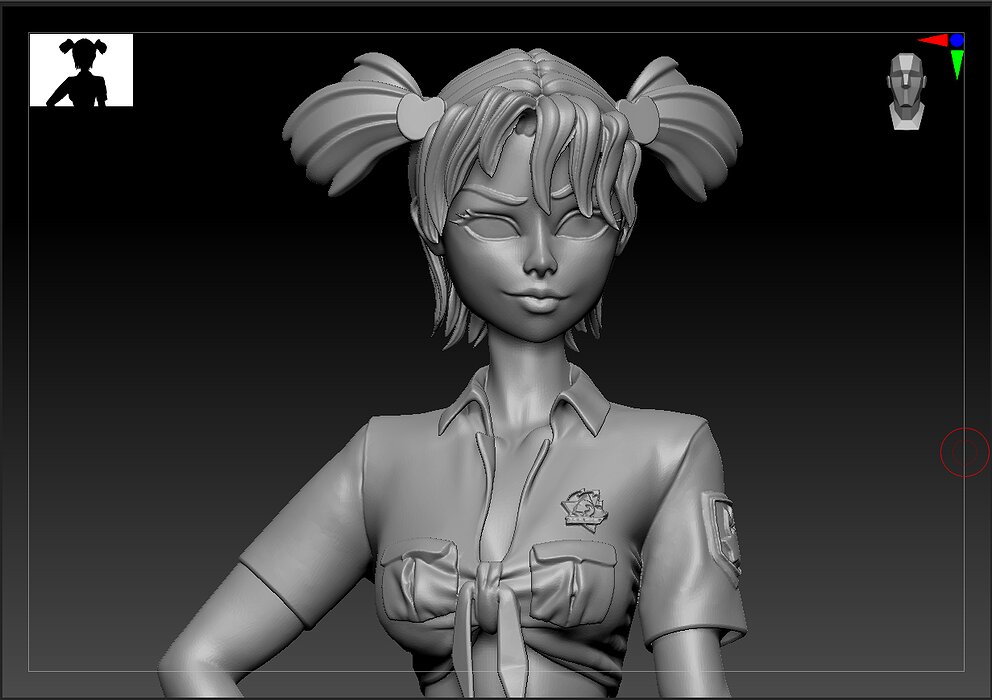 Alisa Endless Summer 3D BLEND Model — view 7