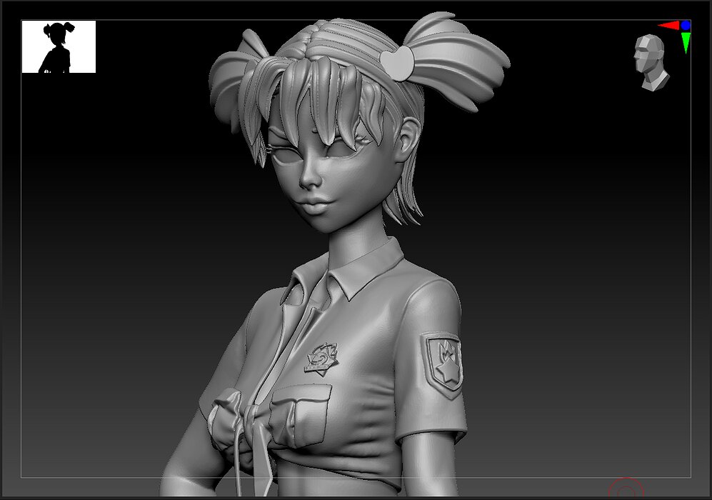 Alisa Endless Summer 3D BLEND Model — view 8