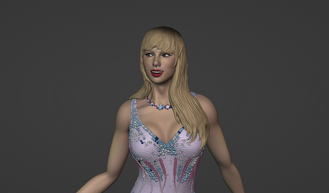 TAYLOR SWIFT ERAS LOVER 3D STL Model — view 2