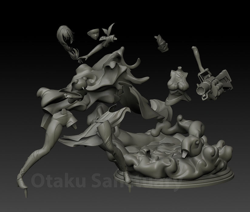 Honkai Star Rail Natasha Figure 3D STL Model — view 4