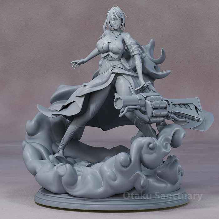 Honkai Star Rail Natasha Figure 3D STL Model — view 7