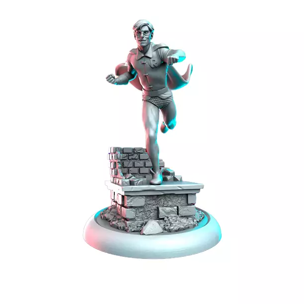 Dick II - Scale Tabletop Model 3D STL Model