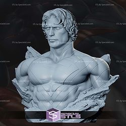 Absolute Superman Bust Sculptures 3D Printing STL Model