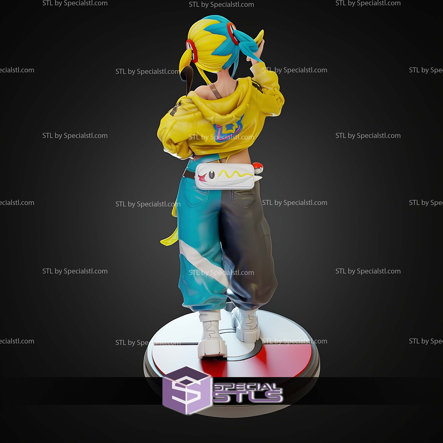 Canari Pokemon 176mm STL Files 3D Model — view 3