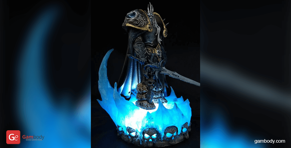 Lich King Lord Of Terror 3D Printer Files | Assembly STL Model