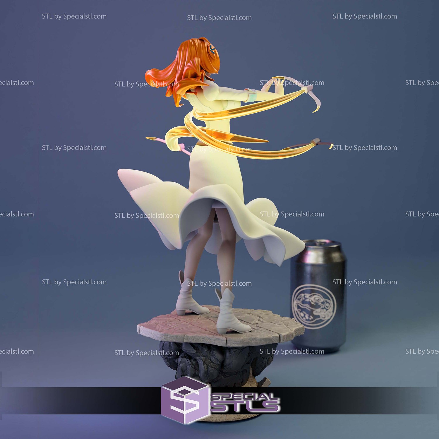 Orihime Inoue Power 3D Printer Files STL Model — view 5