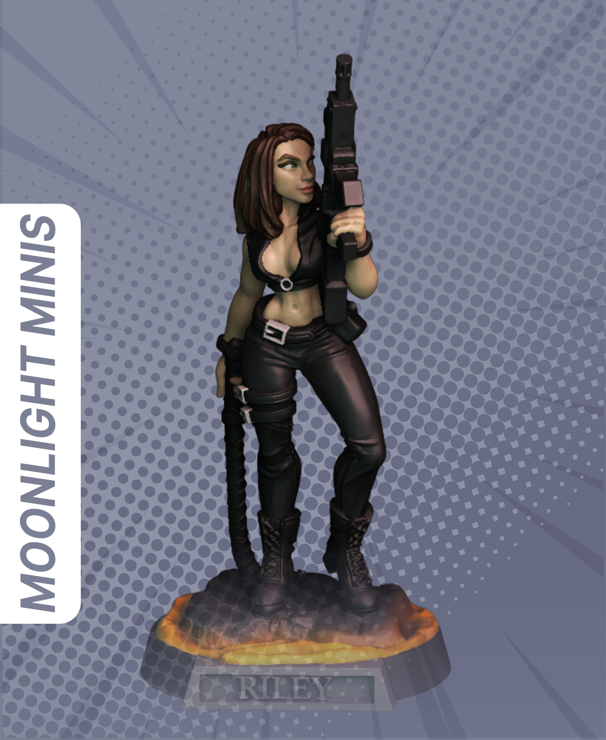 Riley 3D STL Model