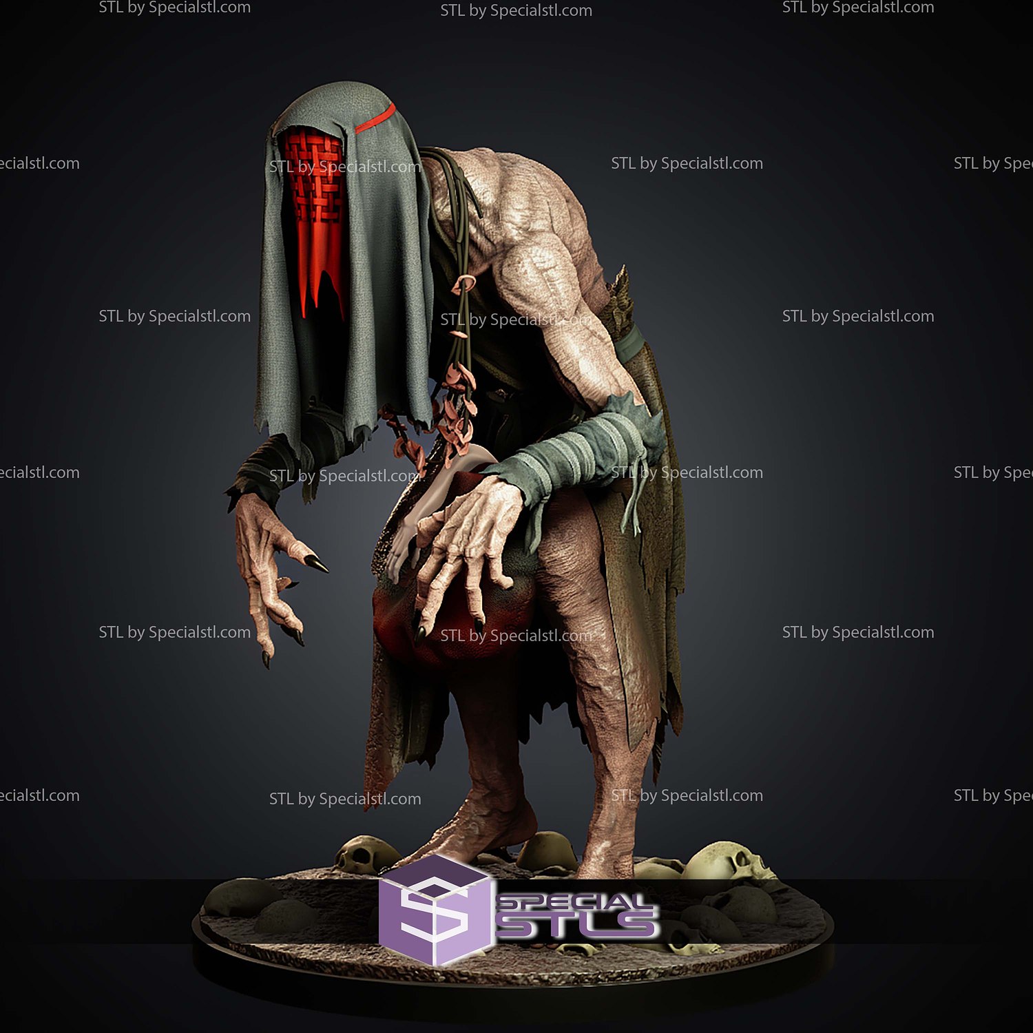 Crones The Witcher 3 1 6 STL Files 3D Model — view 3
