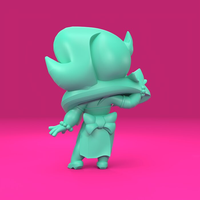 Lola Original - Brawl Stars 3D 3MF Model — view 3